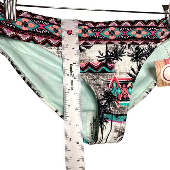 OP Multi-colored Bikini Bottom Size Small NWT - Picture 5 of 12
